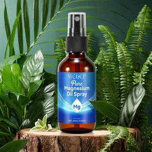 Pure Magnesium Oil Spray 2oz, Topical Magnesium Spray  for Sleep and Anxiety, Organic Magnesium Oil