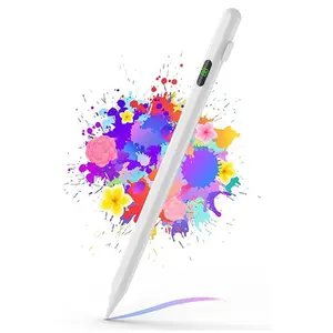 Stylus Pen for iPad, Fast Charge, Universal Stylus Pen with Palm Rejection & Tilt Sensitivity, Active Touch Screen Pencil Compatible with 2018-2025 Apple iPad/Samsung Tablet, White