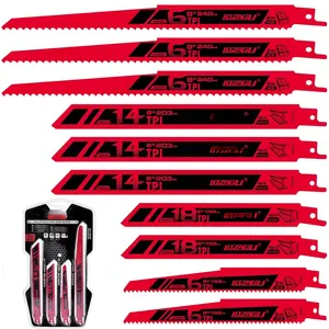 10- Reciprocating   Set, 6 to 9 Inch Metal/Woodcutting  , Pruner