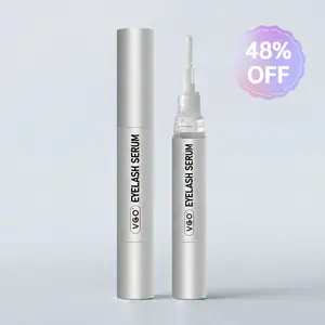 VGO Lash Serum Lash Essential, 3ml / 0.1 FI. Oz. Eye Flower Eyelash Makeup