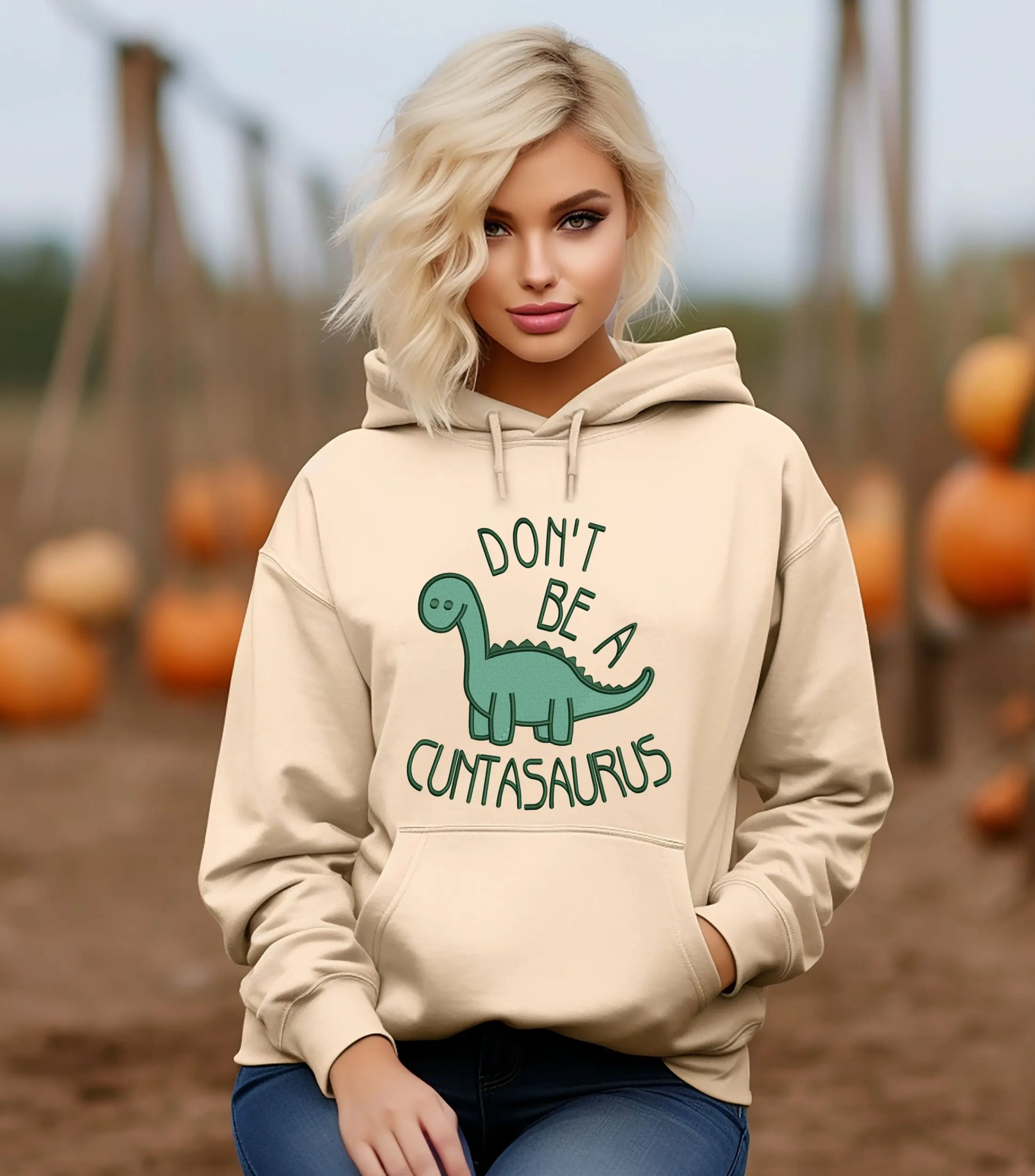 Don't be a cuntasaurus Hoodie, Funny Dinosaur Hoodie, Funny dinosaur shirt,Funny Gift For Her,Men Hoodie