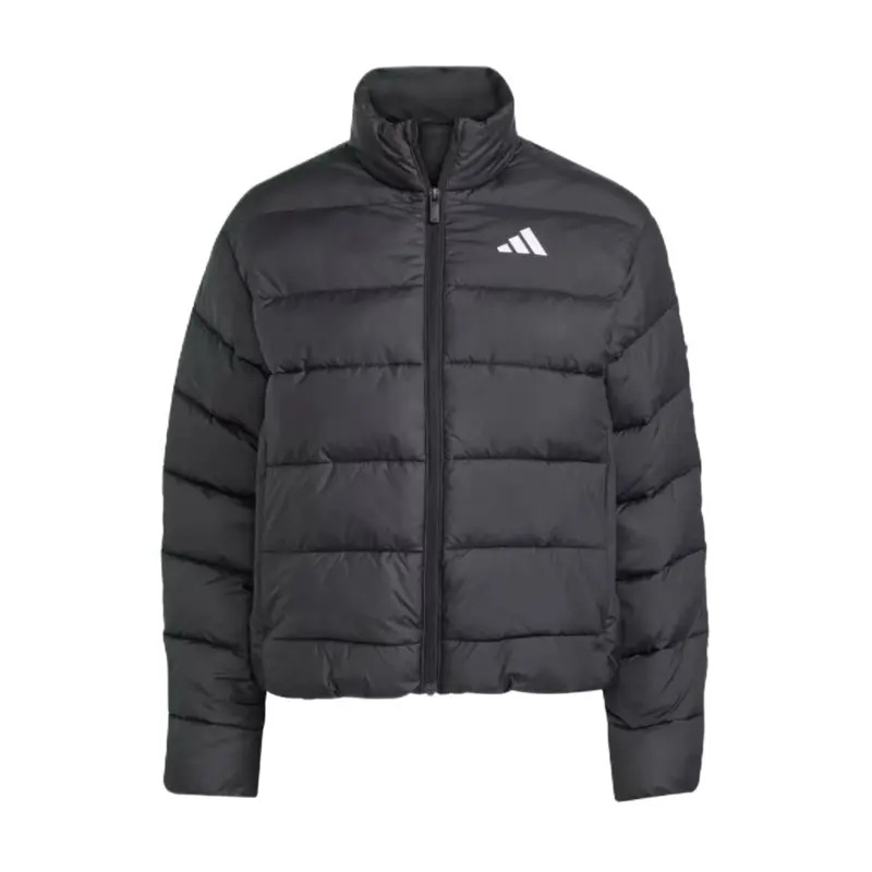 Adidas Essentials 3-Stripes Outdoor Jacket, Lightweight CLIMAWARM Synthetic Down Full-Zip, S M L