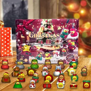 Multi-purpose desk accessories, backpacks, keychain holders, 24 different styles of ducks. Suitable for boys and girls aged 3 to 6. Perfect for birthday gifts and surprises. Decoration