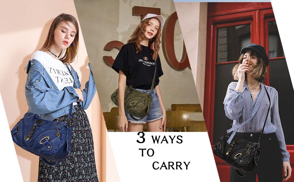 Angelkiss Hobo Purses and handbags for Women Satchel Handbag Women Purses Large Daily Shoulder Bags SpringStatements