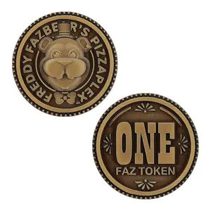Five Nights At Freddy's "One Faz" Limited Edition Embossed Collectible Coin