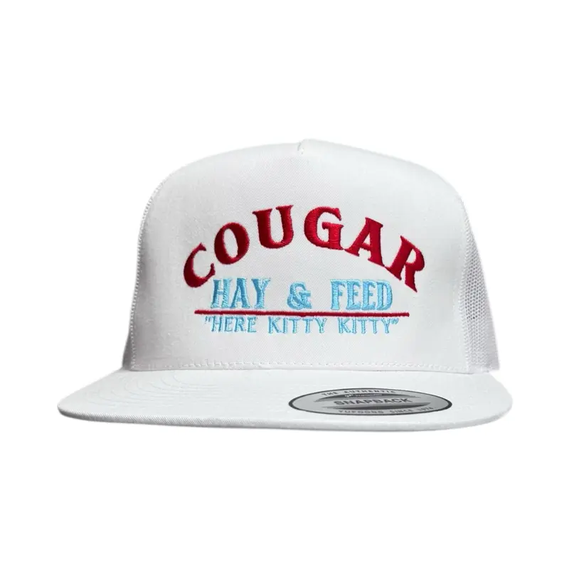 Cougar Hay and Feed Hat Mesh Hat Casual Hat