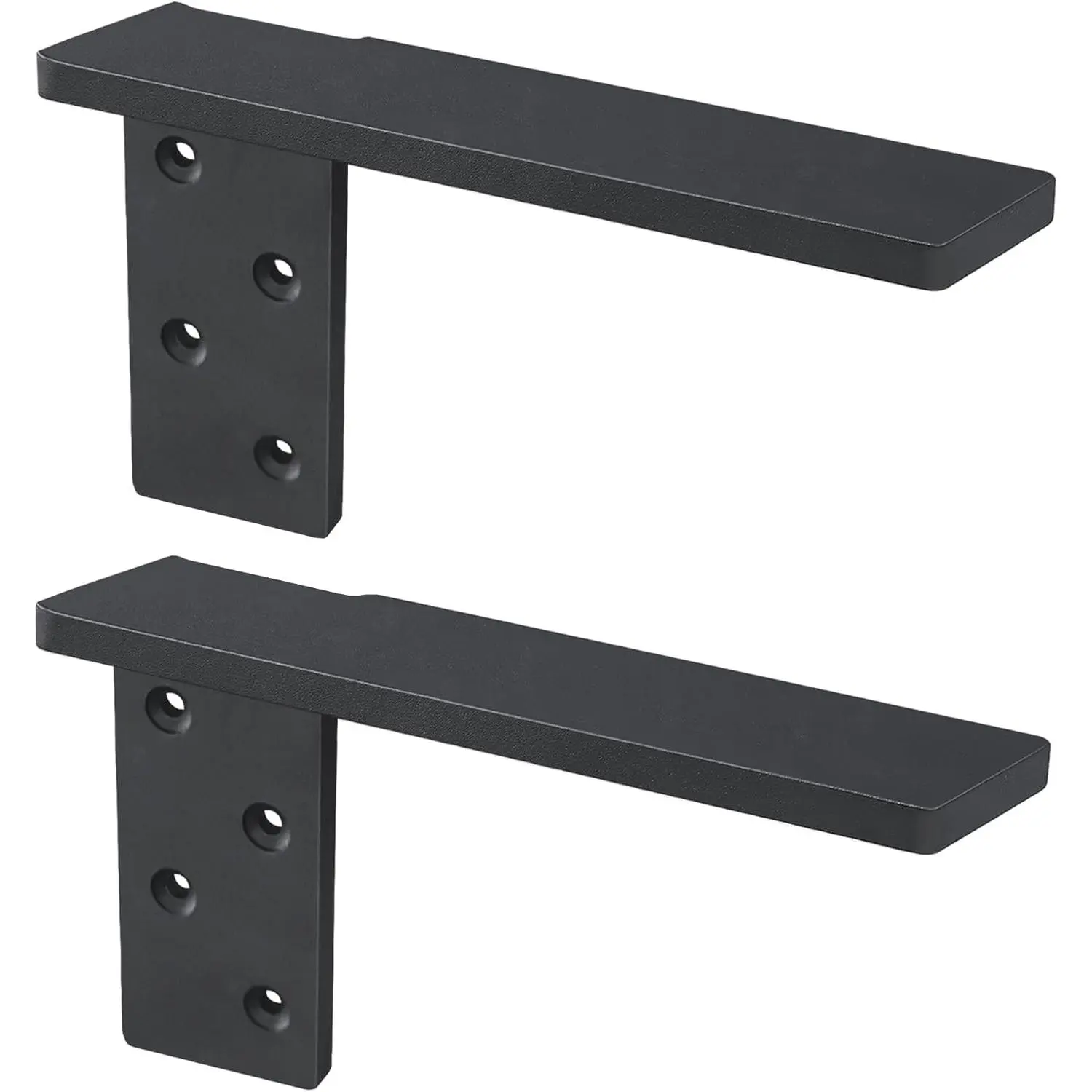 Free Hanging Side Wall Floating Shelf Bracket 2 Pack 12 Inch Heavy Duty Countertop Support Bracket for Breakfast Bars Cabinet Granite Countertops with No  Wall or Pony Wall