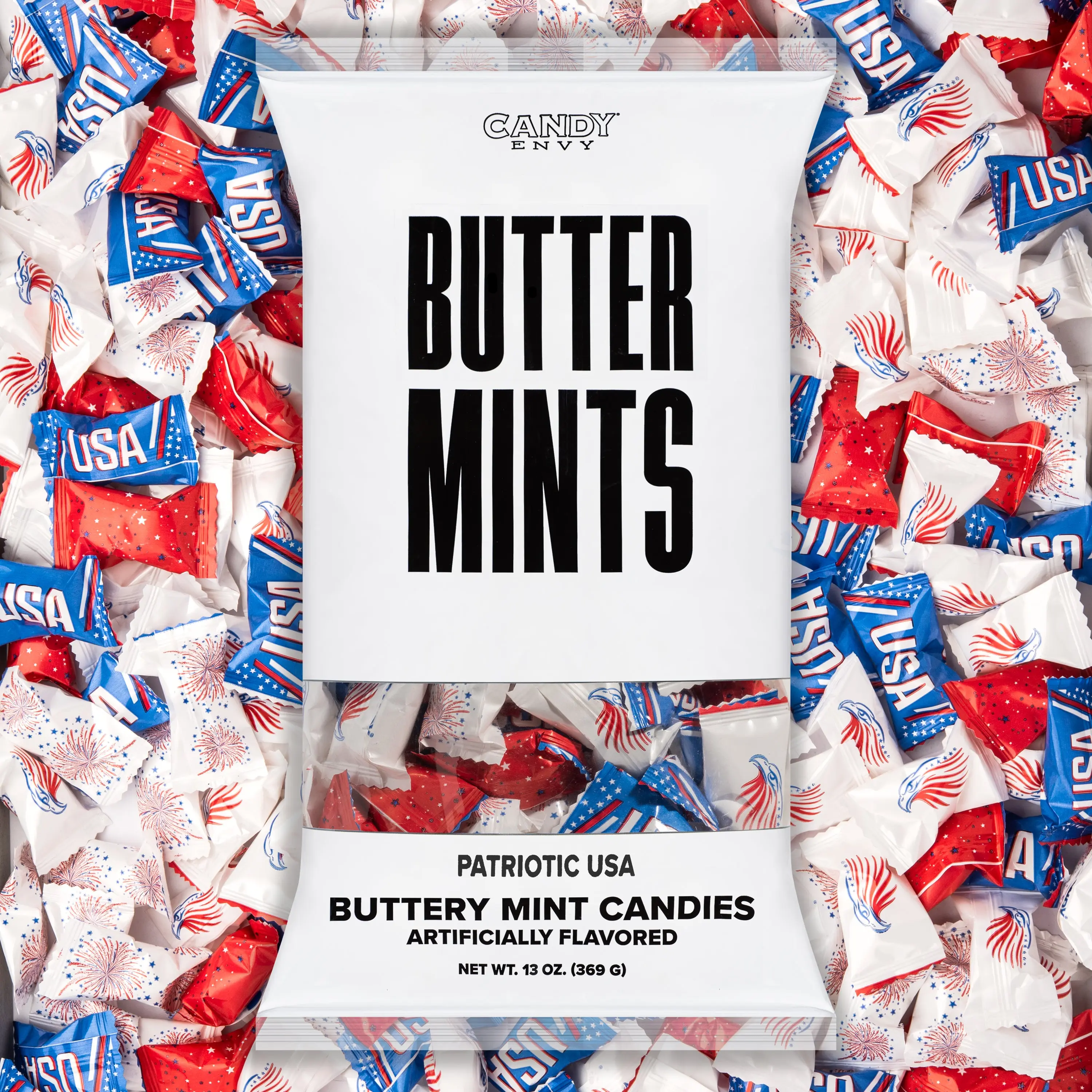 USA Patriotic Themed Buttermints - 250th Celebration!