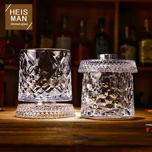 Stress Relief Rotating Cup Home Luxury 360° Spinning Crystal Glass – Stress Relief Whiskey & Wine Glass, Lead-Free Rotating Tumbler, Elegant European Barware Gift for Dad Husband Men – Father’s Day Gift for Himwhiskey lovers, nice gift, surprise idears
