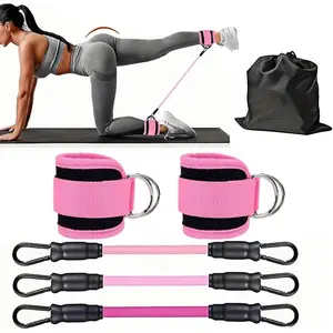 Ankle Resistance Bands,Resistance Bands for Working Out for Legs and Butt Booty Workout Equipment for Kickbacks Hip Fitness Training