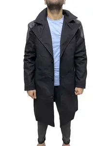 Billy Butcher The Boys Karl Urban Men's Long Trench Cotton Coat