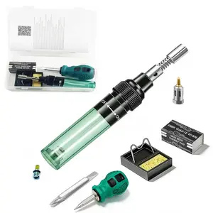 Wireless Butane Soldering Gun and Mini Torch Pen, Gas Blow Pipe Welding Tool for Electronics, Portable and Efficient Soldering Equipment, Soldering Kit