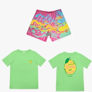 Baseball Lifestyle 101 Lemon Burst Tee & Short