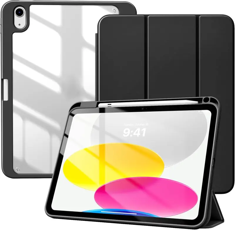ipad air 4th generation case with keyboard and pencil holder