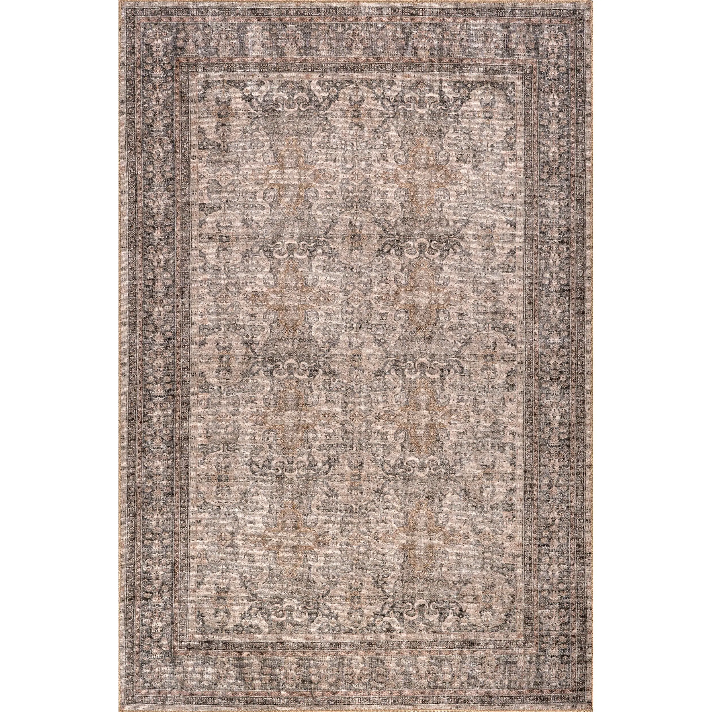 Hillstone Collection Else Traditional Vintage Medallion Area Rug