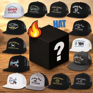 [BEST 2026] Random sent Snapback whiskey Bent Hat, Embroidered random hat, Snapback, Mesh hat, Cotton Snapback
