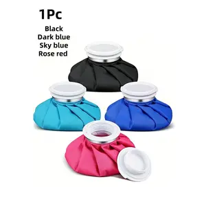 Reusable Ice Pack, Cold Hot Dual Use, Leak-Proof Twist Cap, Foldable Non-Spill, Pain Relief Muscle Relaxation, Home Emergency, Pain Relief Aid
