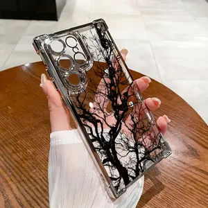 2026 New Sketch Dead Tree Design For Samsung S25 S24 Plus S24 Ultra S24 FE S23 S23 Plus S23 Ultra A53 A54 A55 A34 A35 Note20 Note20 Ultra Fashion High Quality Protective Mobile Phone Shell Cover Case