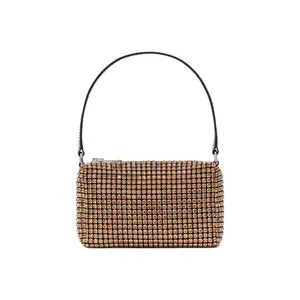 Pre-owned alexander wang crystal mesh Clutches & Wristlets Wanglock Mini Bag