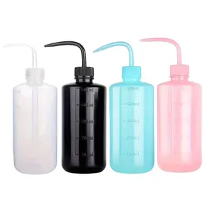 HomeDailyEss Eyelash Tatoo Plant Wash Bottle Plastic Watering Squeeze Rinse Bottle Watering Tools For Medical Succulent Cleaning Washing Bottles