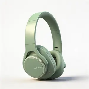 B15 ANC Wireless Headphones, 45dB Noise Cancellation, Bluetooth 6.0, Low-Latency, HiFi Titanium Driver, Rotary Control, 50H Battery for Commute & Office