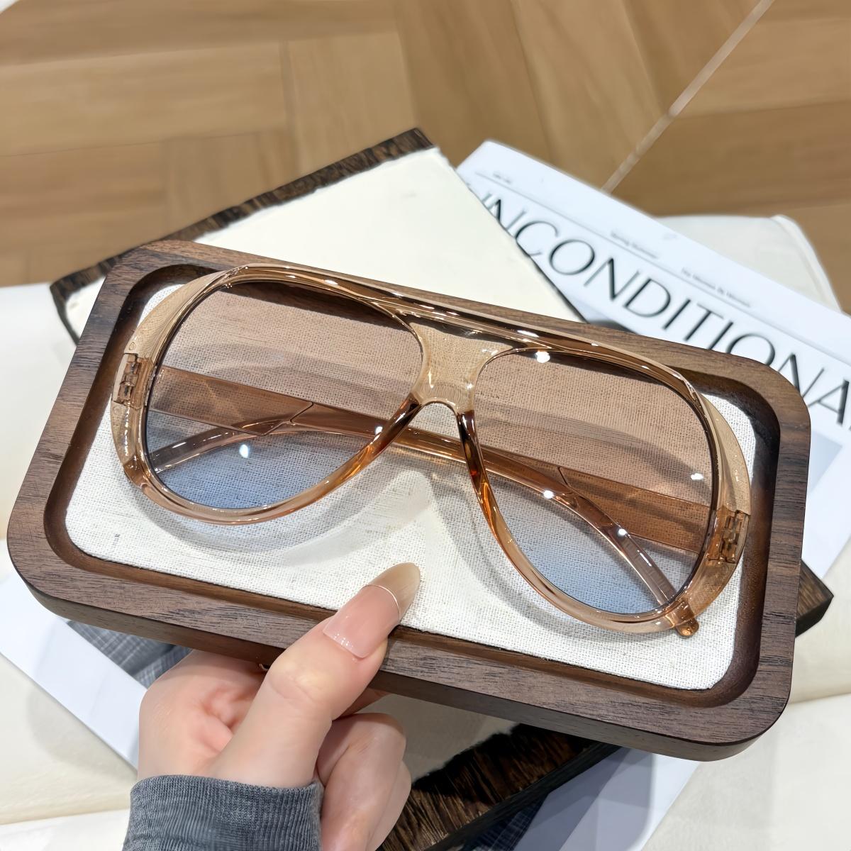 European and American retro style men's and women's fashionable sunglasses trend versatile summer sun shading and UV protection