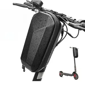 Scooter Bicycle Skateboard Waterproof Hard Shell Front Bag Bike Bag Handlebar Bag 3L/4L Big Capacity for Electric Cycling Phone Storage accessories