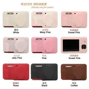 Soft Silicone Case for Kodak PIXPRO FZ55 Camera Cover Skin