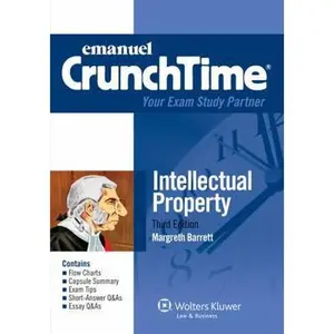 Emanuel Crunchtime for Intellectual Property by Barrett, Margreth (Paperback) - Used