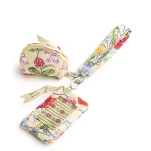 Vera Bradley Women's Dual Pouch Wide Wristlet