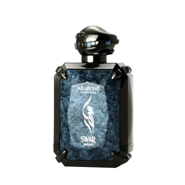 Arabiyat Swar Seduire Eau de Parfum (EDP) - Unisex Arabian Perfumes with Citrus, Woody Amber, Cedarwood, Amber Vanilla, Alpha-Isomethyl Ionone, Citral, 3.4 oz Alcohol-Based Long-Lasting Signature Scent for Evening Formal Occasions, Wedding, Adults, 3 To 3