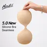 Minikit Silicone adhesive bra seamless sticky invisible push up bra for tank top.Dress for womenswear Comfort bras straplessbra push bra wireless bras for women minimizer bra Push Up Lace Minimalist