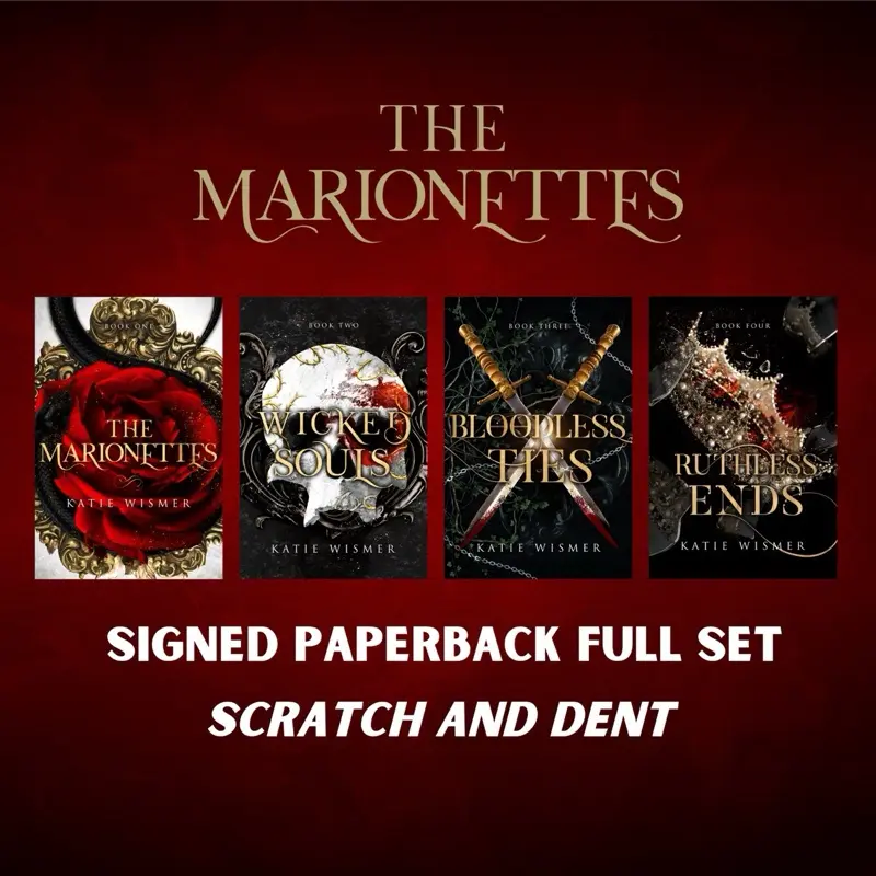 Marionettes Series in Paperback (Signed) scratch and dent bundle deal
