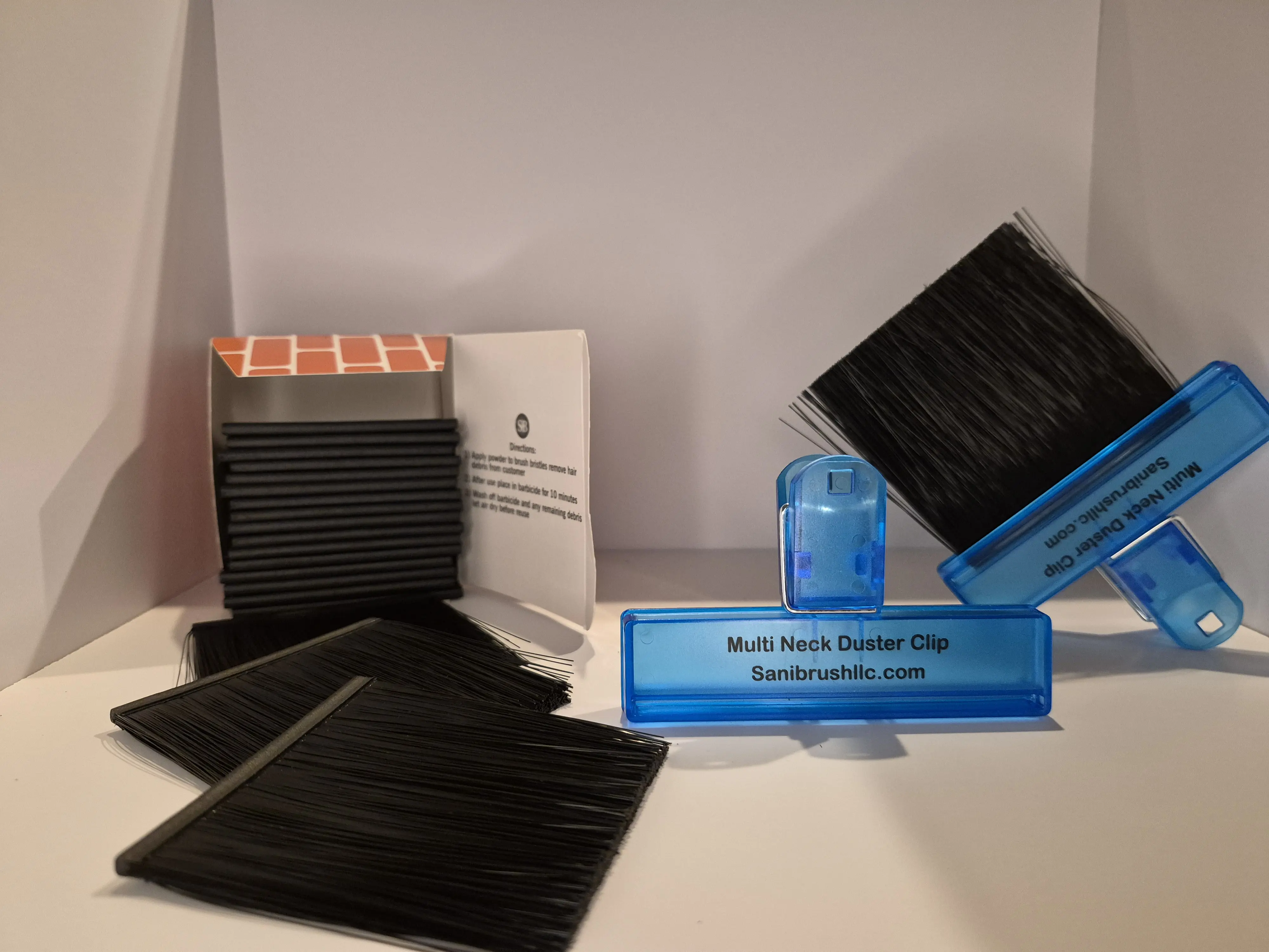 Multi-Brush Barber Neck Duster System