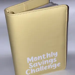 Monthly Savings Binder | A6 binder Monthly Savings Binder | A6 binder