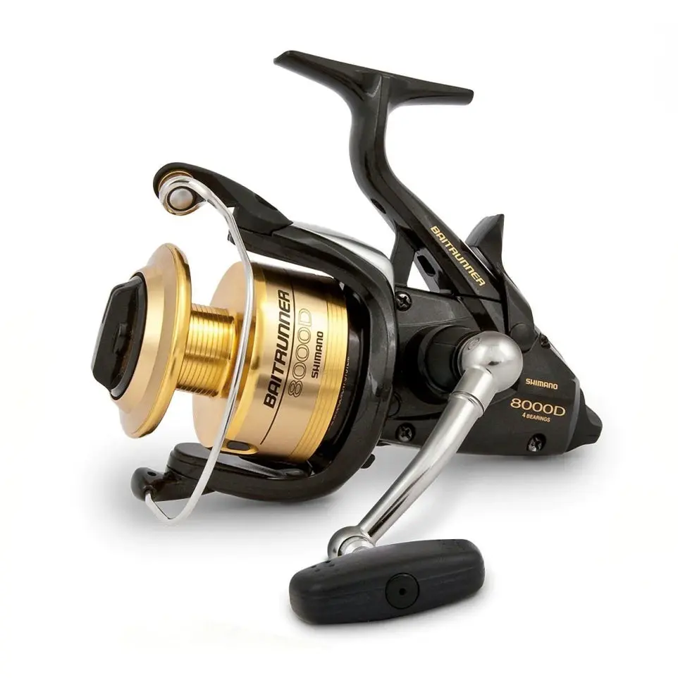 Shimano Baitrunner D Spinning Reels - Saltwater Fishing Reels with Auto Return, 4 Spool Sizes, Better Castability, Higher Max Drag for Fishing Enthusiasts, Larger, More Comfortable Grips, Saltwater Fishing Gear, Multi-Size