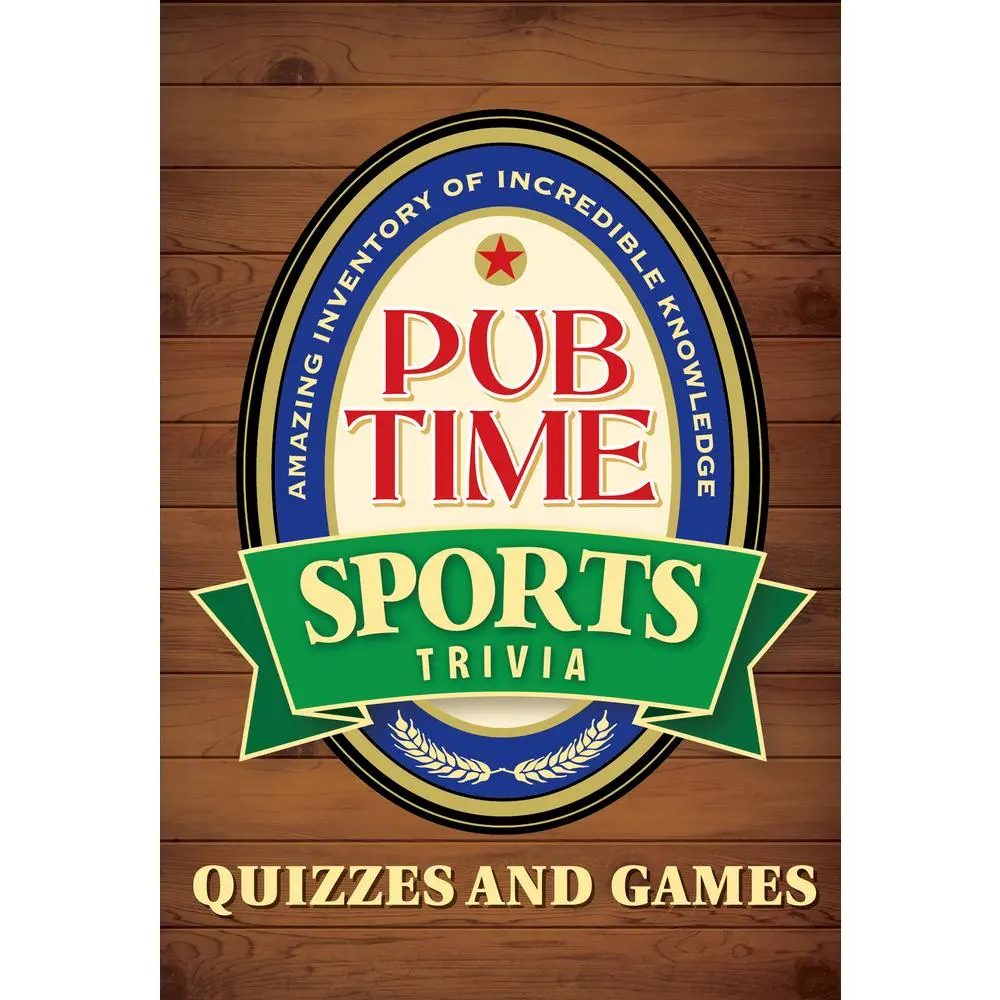 USED Book - Pub Time Sports Trivia: Quizzes and Games by Publications International Ltd (Paperback) - english
