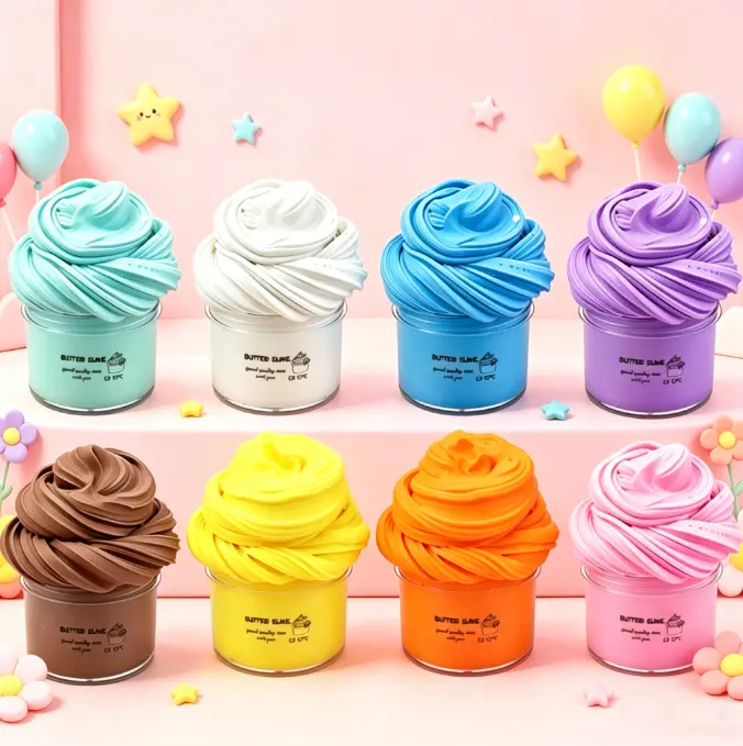 1pc Slime, 60ml Soft Non-Sticky Slime, Super Stretchable, Fun Sensory Stress Relief Toy for Kids & Teens