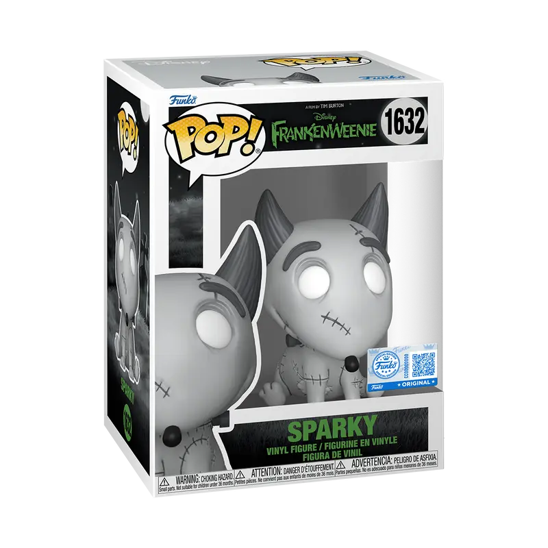 POP Disney: Frankenweenie - Sparky #1632 Exclusive w/ vRare Protector Included
