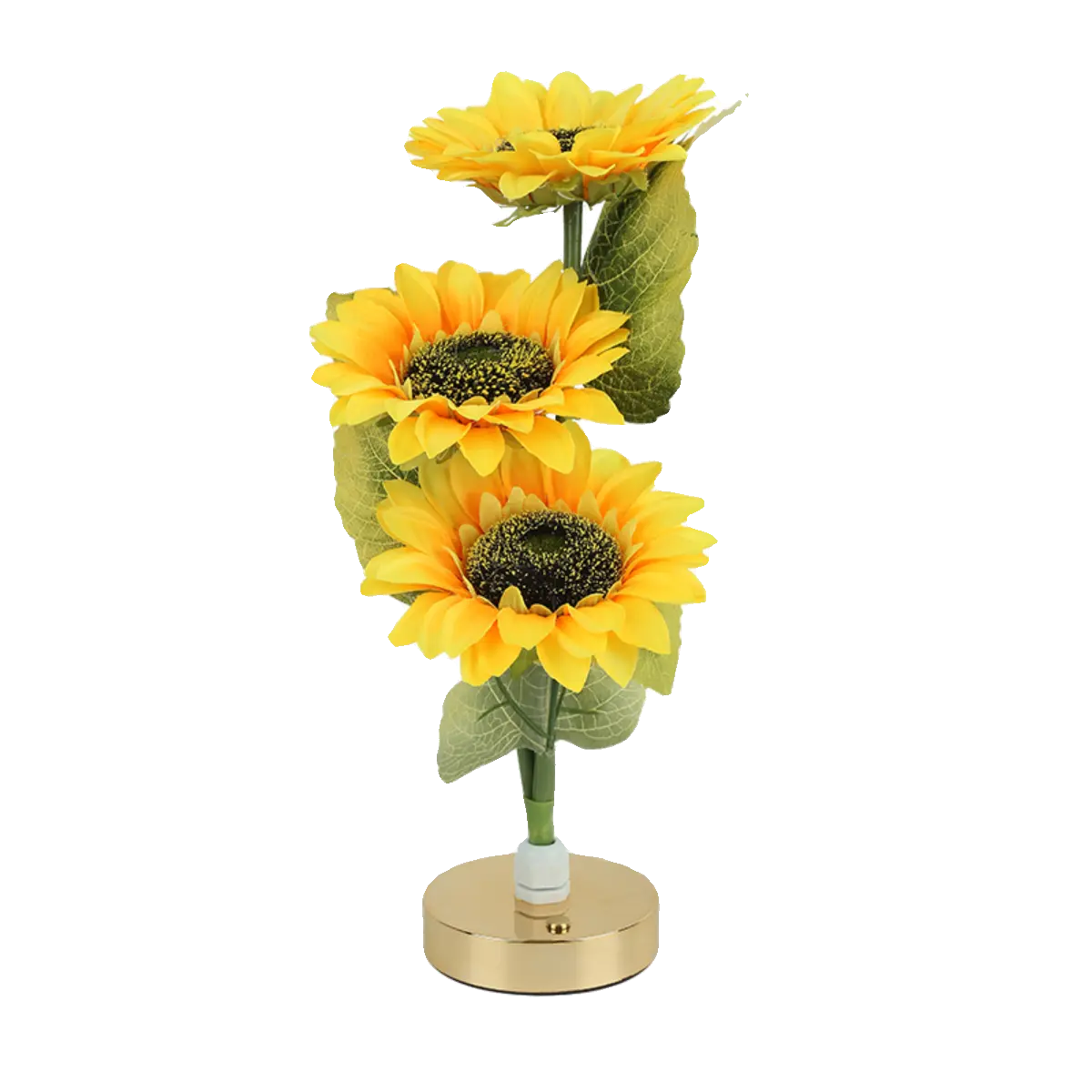 Sunflower Shaped LED Night Light, USB Powered Sunflower Decorative with Cozy Lighting, Indoor Night Light, Decorative Gentle Lamp for Home Bedroom Living Room, Gifts for Girl, Gentle, LED Mood Light, Atmosphere Lighting