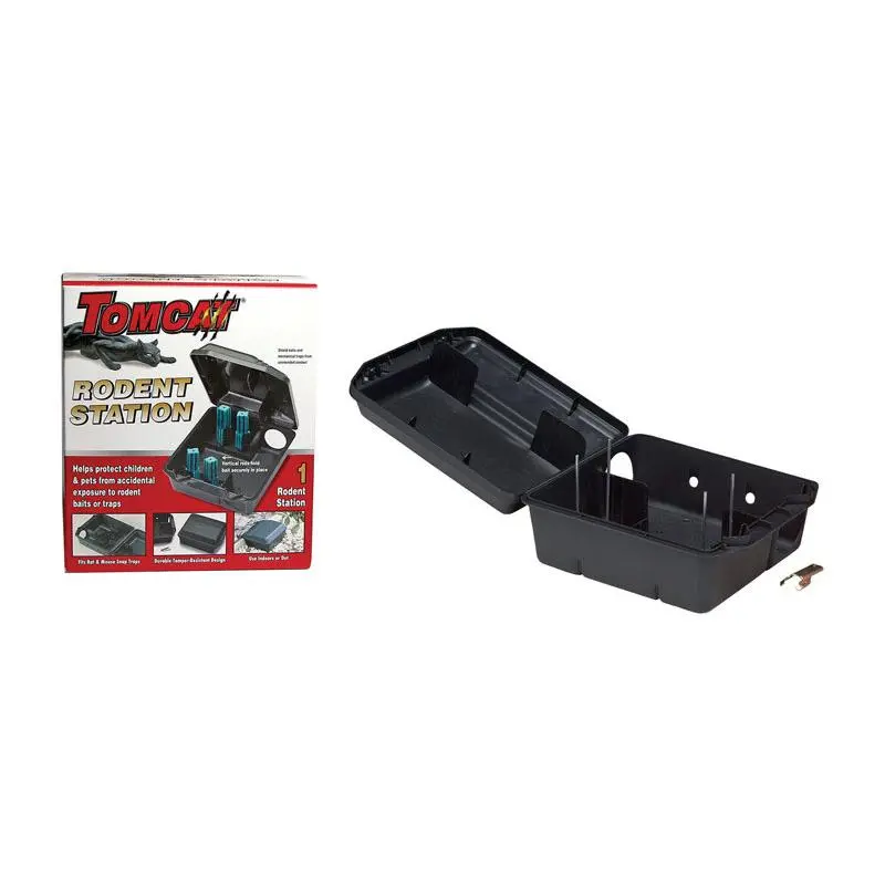 Tomcat 7404239 Bait Station for Rats & Mice, Rat Control