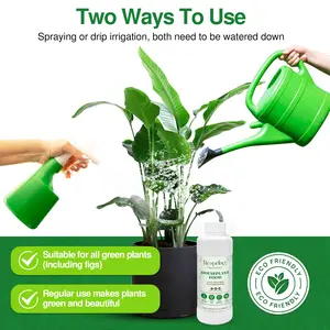 General liquid plant fertilizer 16 fl oz- Produce 50 gallons for indoor plants, all-natural, groundwater safe
