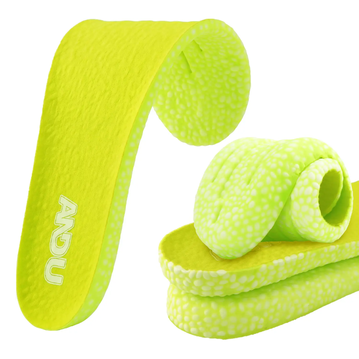 ANDU Popcorn Insoles for Plantar Fasciitis Pain Relief Shoe Inserts Comfort Arch Support Cloud Cushioning Breathable Anti-Fatigue Work Boot Insoles Standing All Day Athletic Sneakers Men Women