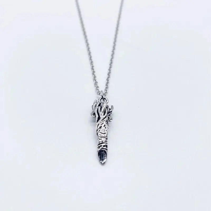 Finger pendant necklace - Retro Gothic Punk Collar Chain - Cosplay Accessories - Suitable for both men and women