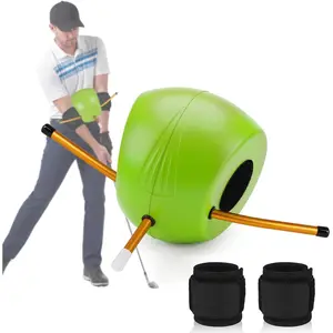 The Connector Golf Training Aid,Golf Trainer Aid for Posture Correction Practice, Golf Swing Aid Helps Train Proper Swing Mechanics & Arm Structure, Gift for Beginners Men Women