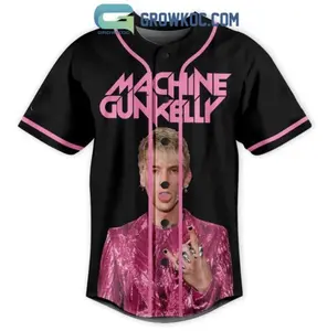 Machine Gun Kelly All Hit Song Personalized Baseball Jersey