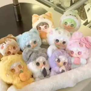 Random Yooky Oxygen Ten Dang Food Store Blind Box Plush Bag Charm Doll Toy, Perfect Birthday Gift for Girls, Cute and Fun Collectible Item