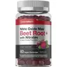 Horbäach Nitric Oxide Beet Root Gummies - 60 Count - with Nitrates - Strawberry Flavor - Vegan, Non-GMO, Gluten Free Supplement