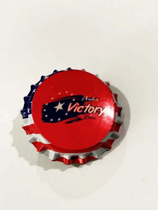 Fallout 4 Nuka Cola Victory Cap Pinback - 1in Collectible Gaming Accessory