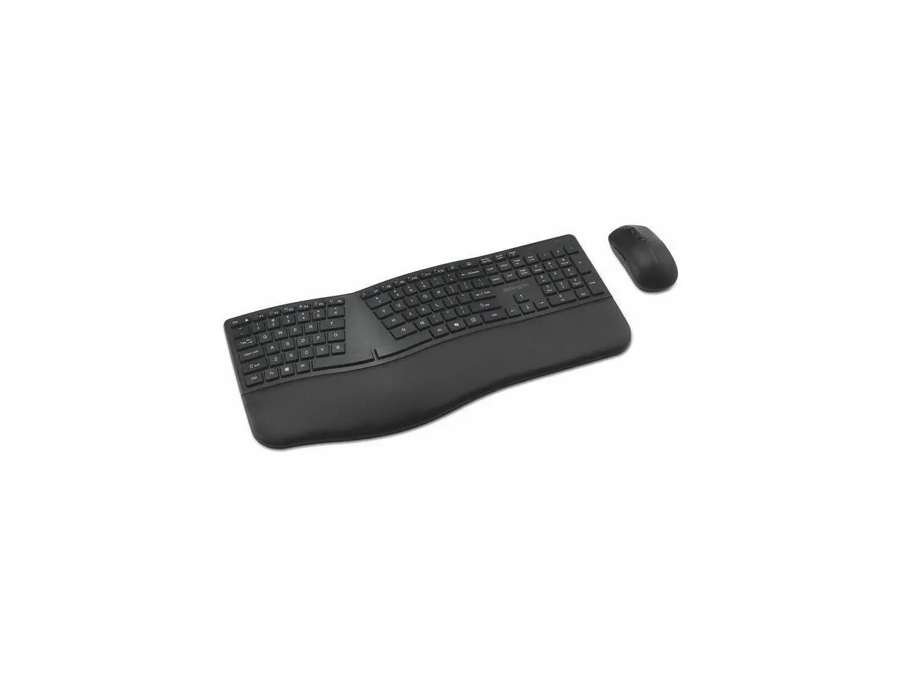 Kensington Pro Fit Ergo KM680 EQ Wireless Keyboard and Mouse Desktop Set, Rechargeable, Ergonomic Design, Split-Keyboard (K72486NA)